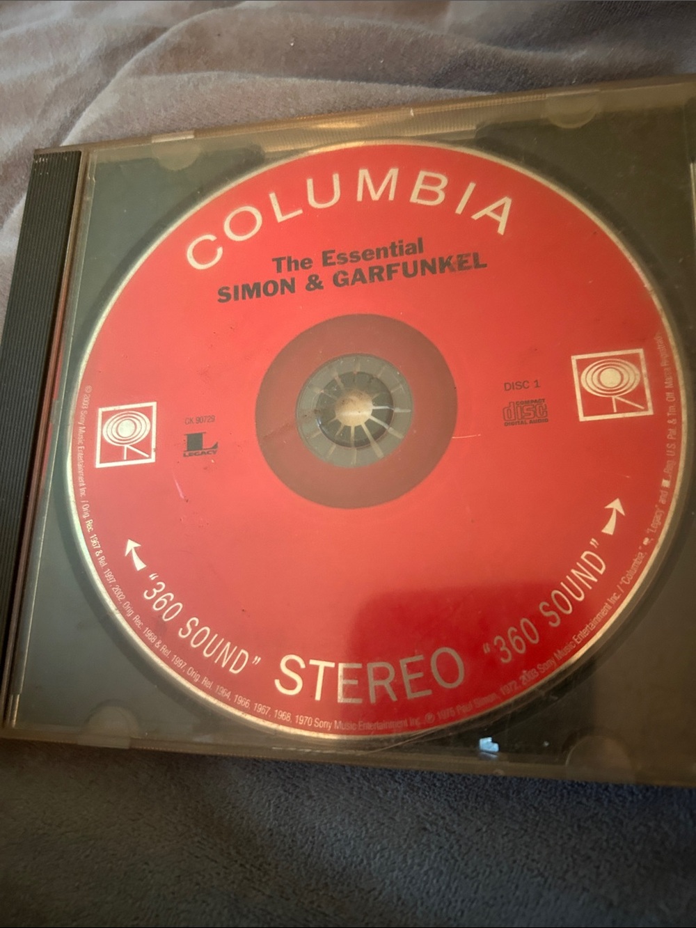 Columbia Simon & Garfunkel - Red Disc Stereo Compilation CD